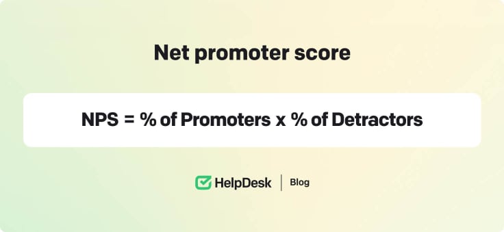 Net promoter score calculator